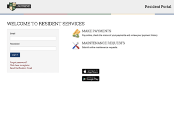 Resident online services
